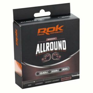 NYLON ROK FISHING ALLROUND MONOFILAMENT BROWN - 300M Nylon Rok Fishing Allround Monofilament Brown - 300M